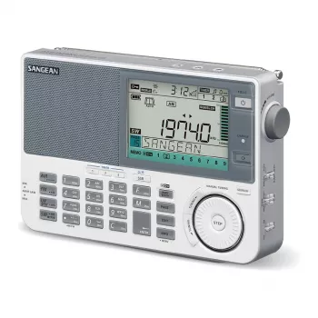 Portatīvais radio Sangean ATS-909 X2 — balts — AM FM SW digitālā regulēšana