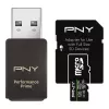 Atmiņas karte microSDXC Elite Prime 128GB + SD adapteris + USB-A karšu lasītājs