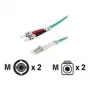 Optiskās šķiedras pārvades kabelis ROLINE OM3 LC/ST 50/125µm 5m