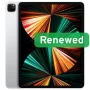 APPLE RENEWED | CPO | iPad Pro (2021) 6th | 12.9inch | M1 | 8GB | 128 GB | Silver | iPad OS | 12 m Warranty