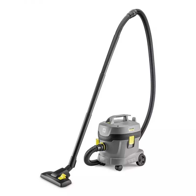 Mucas putekļsūcējs Karcher AG T 11/1 Classic — sausā putekļsūcējs, 11 L putekļu tvertne, 850 W, 23,5 kPa, 2 m šļūtene, teleskopiskā caurule