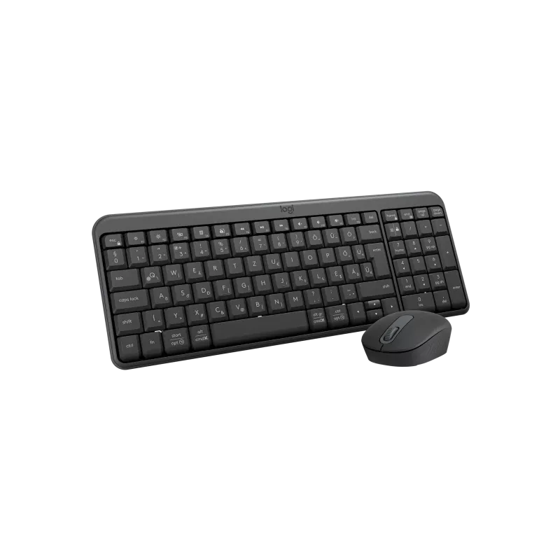 Bezvadu klaviatūras un peles komplekts Logitech MK250 Compact