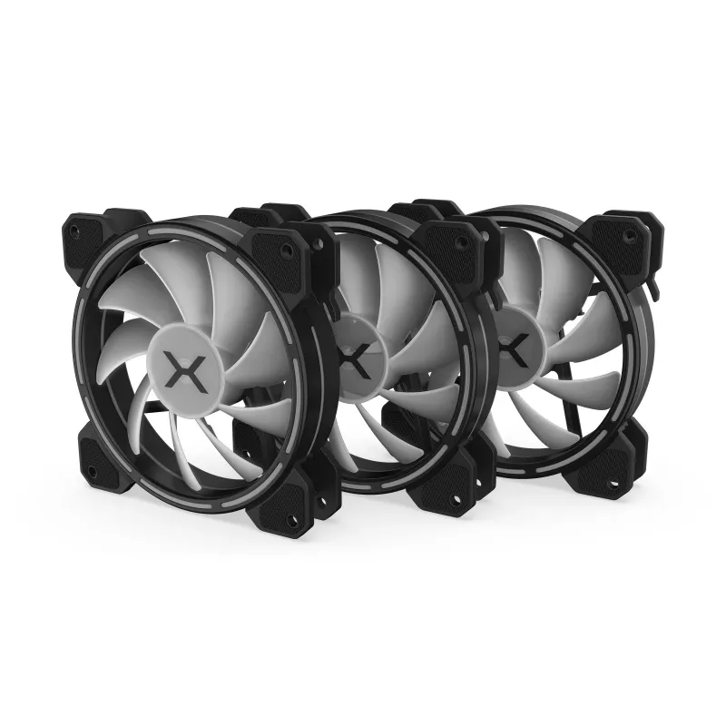 KRUX Lunar 120 ARGB 3-komplekta korpusa ventilatori