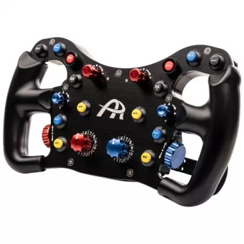 Stūres rats Ascher Racing F64-USB V3 — tauriņstila ergonomisks dizains, USB savienojums