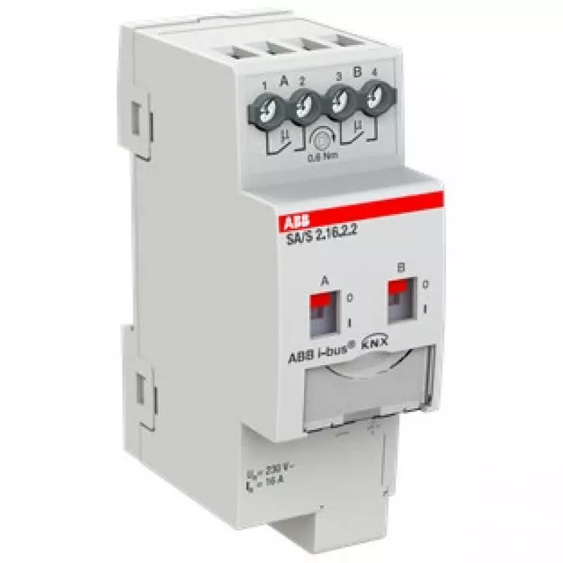 ABB Stotz S&J pārslēgšanas izpildmehānisms 2 virzienu, 16A, REG SA/S2.16.2.2 (2CDG110261R0011)