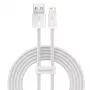 Baseus Dynamic kabelis USB uz Lightning, 2,4A, 2m (Balts)