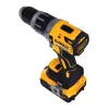 Elektroinstrumentu komplekts DeWALT DCK2080P2T-QW — 18V Li‑Ion 5Ah (2x), leņķa slīpmašīna DCG405, urbjmāšīna/skrūvgriezis, M14 slīpēšanas diska vītne, pārnēsāšanas kaste