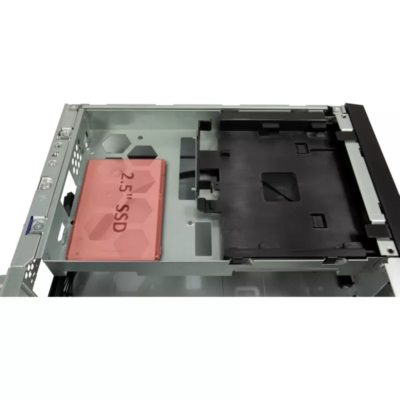 PC korpuss Inter-Tech S-331 Desktop Melns