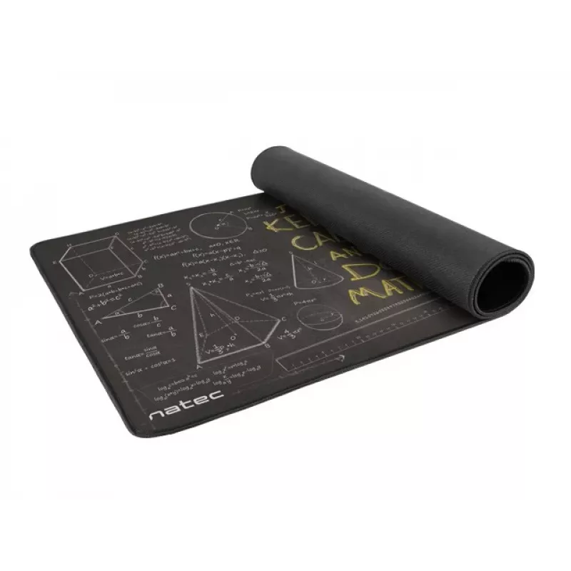 Peles paliktnis Maths Maxi 800x400mm ir Natec produkts no mūsu peles paliktņu klāsta. Izceļas ar melnu apdari, izšķirtspēju 800 x 400 un 3 mm biezumu.