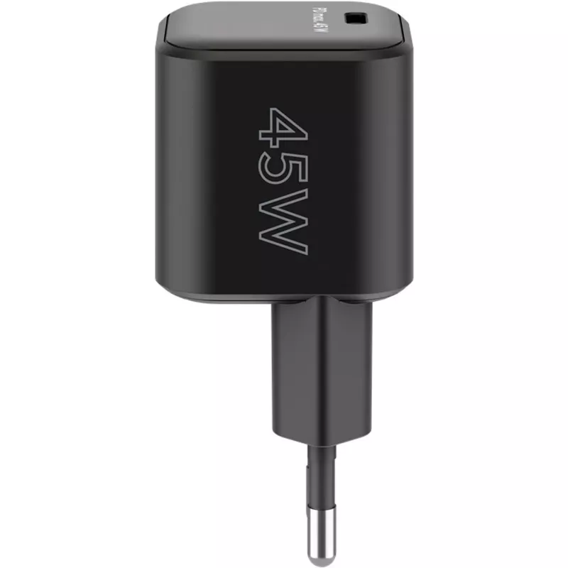 Goobay lādētājs 65331 Iekštelpu maiņstrāvas ātrā uzlāde Melns USB Type-C