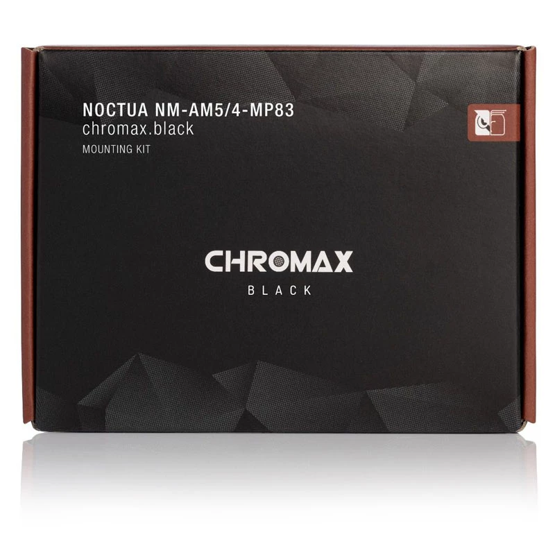 Stiprinājuma komplekts Noctua NM-AM5/4-MP83 CHROMAX.Melns Melns AM4 AM5