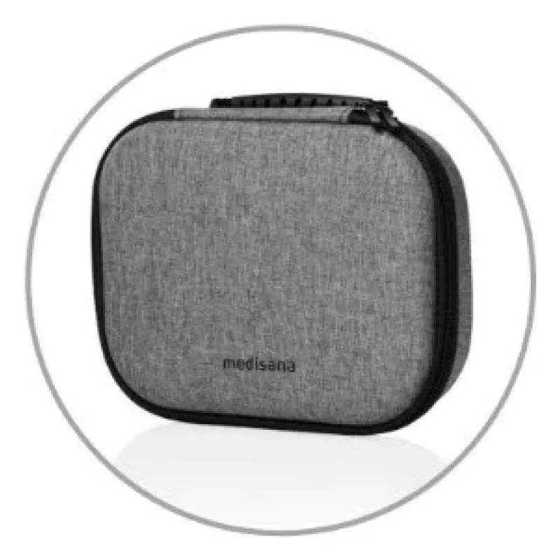 Medisana MG 200 muskuļu masieris ar 4 galvām, vibrāciju, 3000 RPM, 8 mm amplitūdu, Li‑Ion 7.4V, USB uzlādi