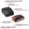 Power X-Change akumulatora figūrzāģis TE-JS 18/100 Li, 18 volti (sarkans/melns, litija jonu akumulators 2,5 Ah)