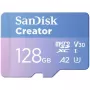 SanDisk Creator - Zibatmiņas karte (microSDXC ar SD adapteri)