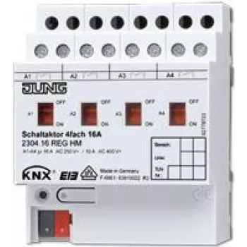 JUNG 2304.16 REGHM - 150 mW - Balta - VDE - 3680 W - 250 - 400 V - 16 A