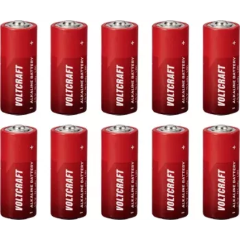 Voltcraft VC-16108100 Lady N -Battery Alkali-Mangan 880 mAh 1.5 V 10 gab. (VC-16108100)