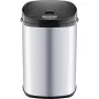 Atkritumu tvertne LAMART LT8021 nerūsējošais tērauds, pedālis, kustību sensors, 30 L, 34×25×54 cm