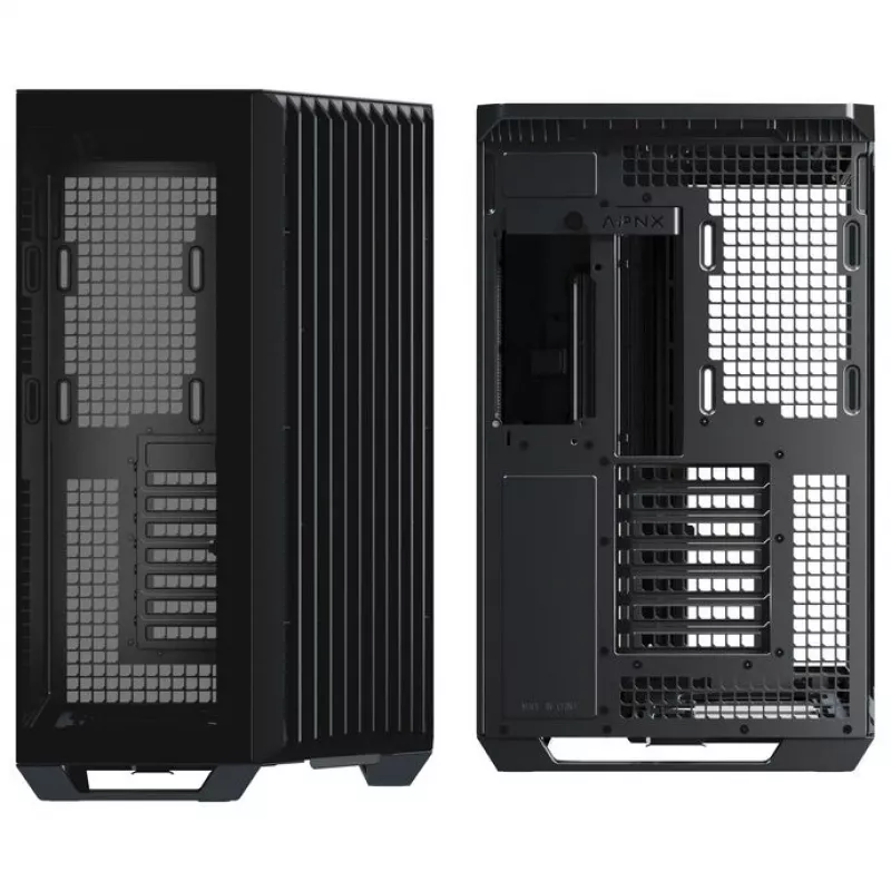 APNX V1-BK-v1 Midi Tower Melns