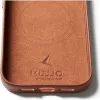 Mujjo Full Leather Case MagSafe vāciņš priekš iPhone 17 Pro Brown