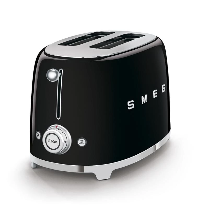 Smeg 50's Style Toaster TSF01BLEU Melns