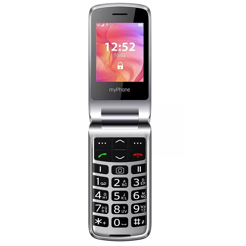 Mobilais telefons MYPHONE RUMBA 2 — 2.4 collu TFT, 32 MB RAM, 32 MB atmiņa, Single SIM, 0.3 MP kamera, 800 mAh