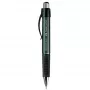 Klipojamā izvelkamā lodīšu pildspalva Faber-Castell 14079 Melna Zaļa Zila