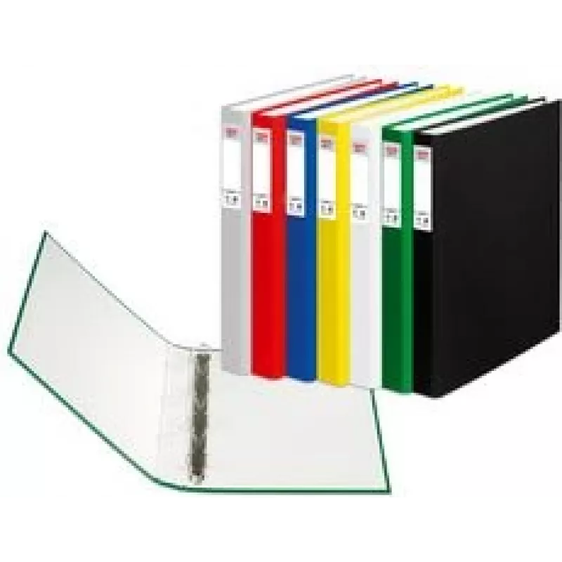Gredzenu mape HERLITZ maX.file protect A4, 4 gredzenu mehānisms, melna