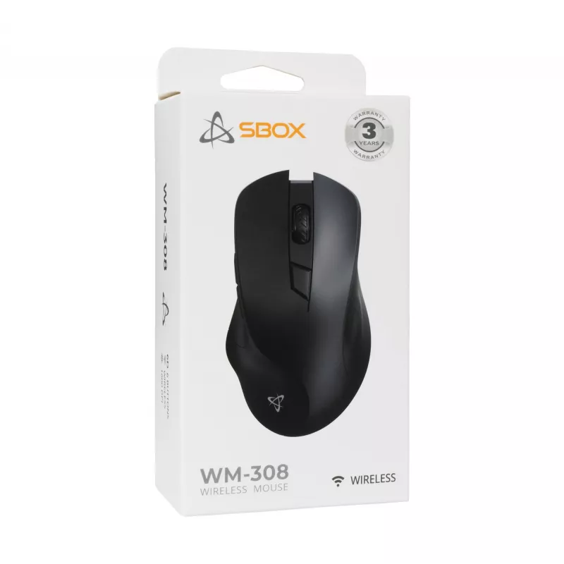 Pele Sbox WM-308 Melns USB