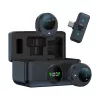 White Shark DSM-06 Tassa Melns ergonomisks dizains RGB apgaismojums