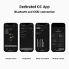 Wallbox zaļa Cell GC EVGC021B2250 3.6-22 KW 5m NFC pelēks alumīnijs