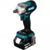 Triecienskrūvgriezis Makita DTW300RTJ 3200 RPM, 18V, 2 baterijas