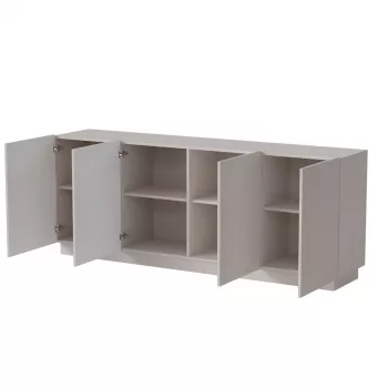 Kumode Cama Meble LIVERTI 200x42x78 cm, kašmira krāsa, skaidu plātnes rāmis