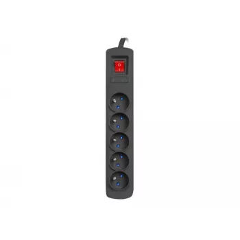 Strāvas sadalītājs Armac ARC5 Melns 5 maiņstrāvas kontaktligzdas 250 V 5 m