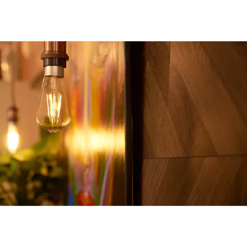 Viedā spuldze Shelly Vintage ST64 Wi-Fi caurspīdīga 230V