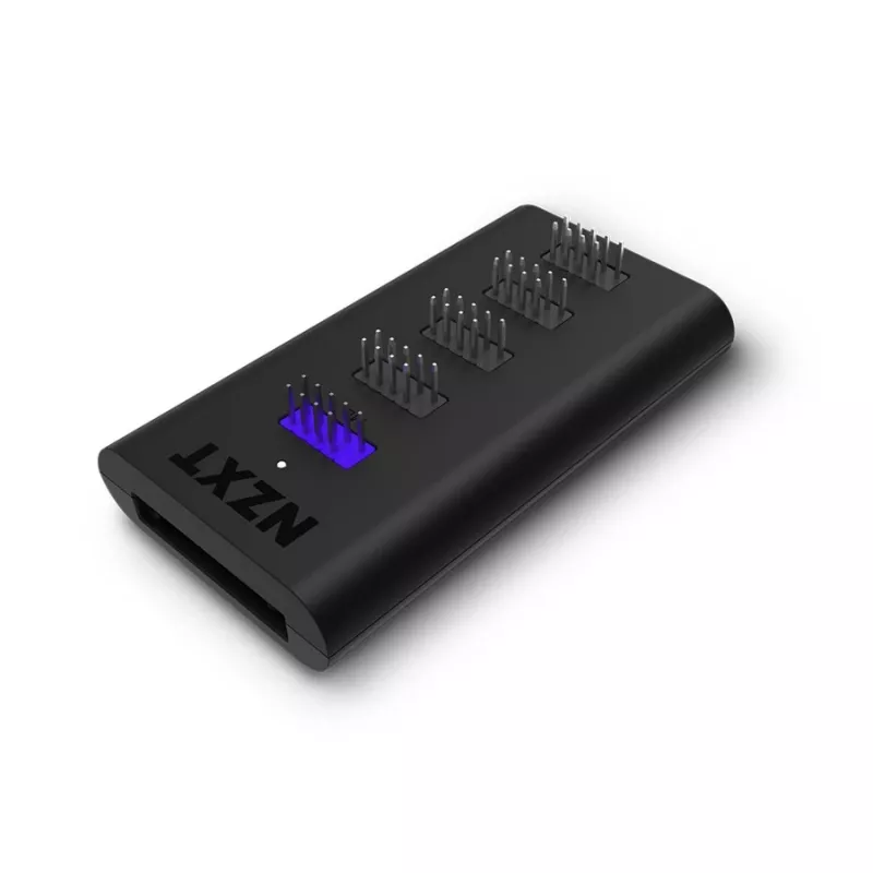 NZXT iekšējais USB 2.0 paplašināšanas centrs Gen 3 - melns