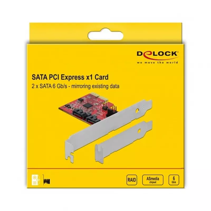 Saskarnes karte DeLOCK 90406 iekšējais SATA