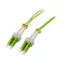 Synergy 21 S215498 optiskās šķiedras kabelis 3 m LSZH OM5 2x LC zaļš (S215498)