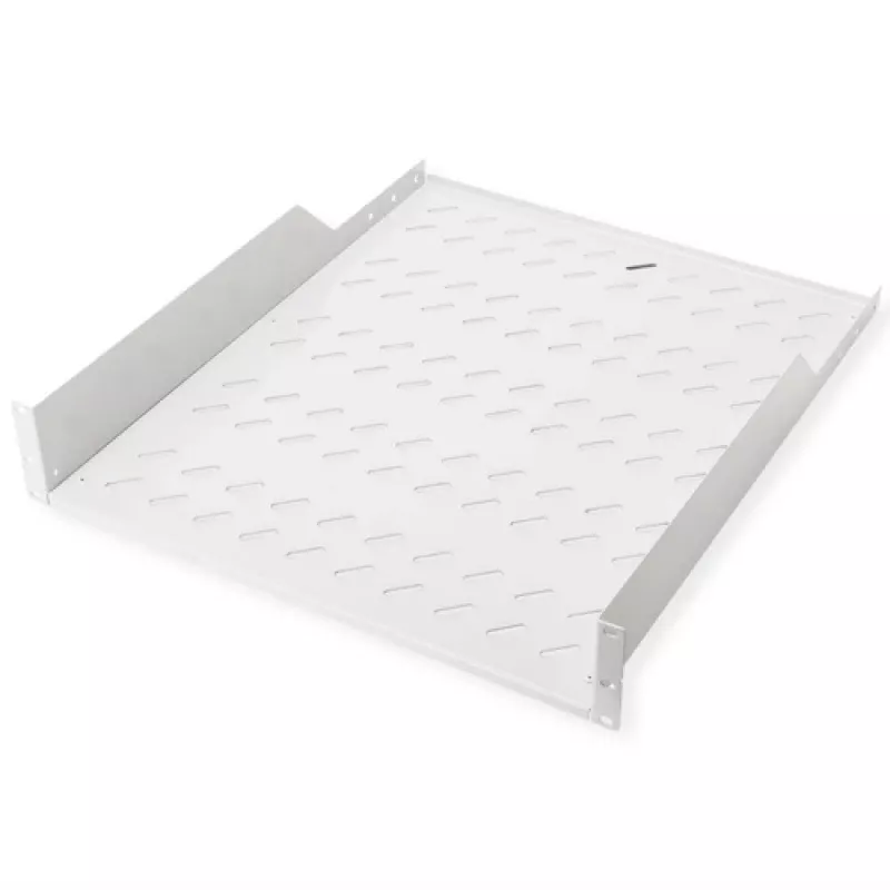 Servera plaukts ROLINE 26.21.0022 — 2U (2 HE) 550 mm dziļums, 25 kg kravnesība, pelēks