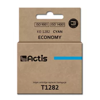 Tintes kasetne ACTIS KE-1282 saderīga ar Epson, ciāna, uz krāsvielu bāzes 13 ml, standarta ietilpība, viens iepakojums