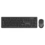 Savio KB-03 tastatūra ar peli, mājām/birojam, USB, QWERTY, US English, melna