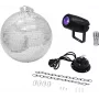 LED diskobumbas komplekts EUROLITE 20000562 — 30 cm spoguļbumba ar motoru un iebūvētu LED apgaismojumu