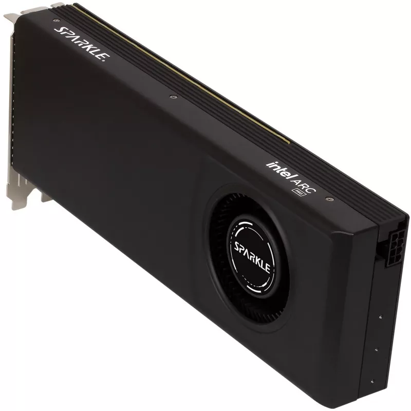 Videokarte Sparkle Arc Pro B60 Blower, Intel Arc Pro B60, 24 GB GDDR6, 192-bit, PCIe x8 5.0, 1 ventilators