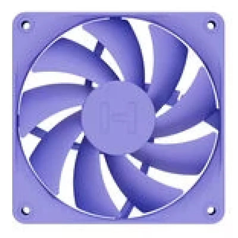 Datora dzesēšanas ventilators HYTE FA12-TM-4 120 mm violets, 1500 RPM, 72 m³/h, 1,6 mmH2O, FDB, 4 gab. iepakojumā