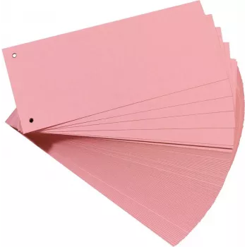 Atdalītāju kartons Herlitz 10843498 rozā roze 100 gab.
