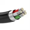 Ugreen USB kabelis - mini USB 480 Mbps 3 m US132 (melns)