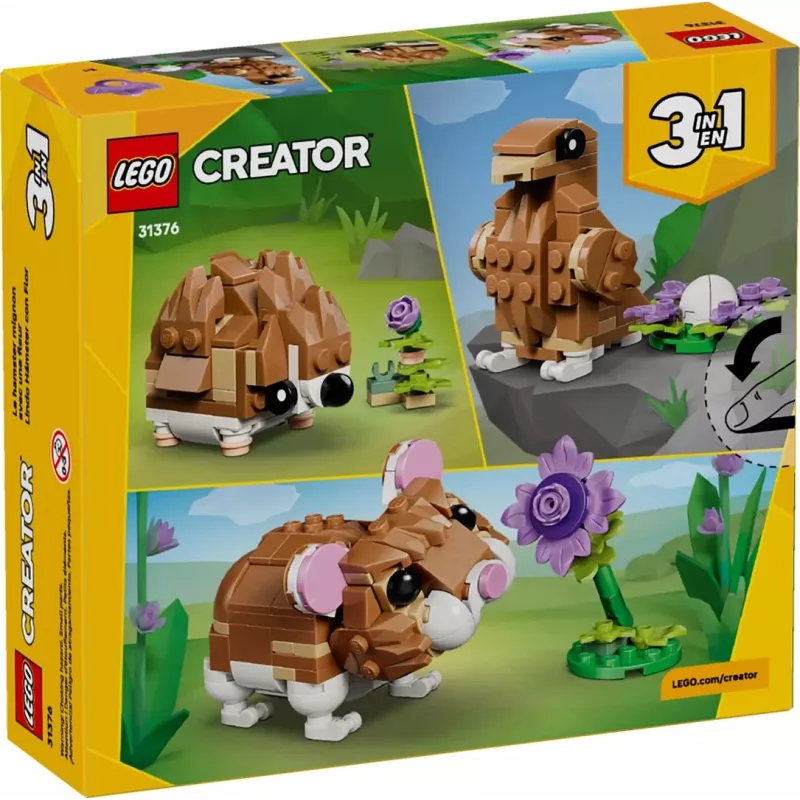 LEGO CREATOR 3 IN 1 31376 Jauks kāmis ar puķi