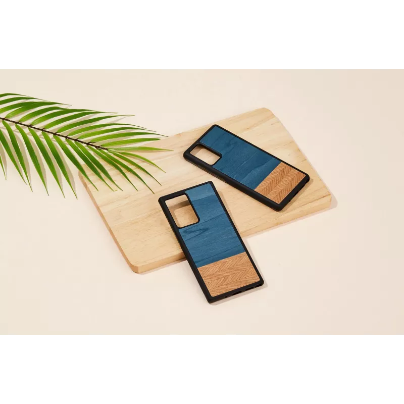 Telefona maciņš man and wood Galaxy Note 20 Ultra denim melns
