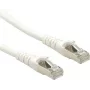 Roline - komutācijas kabelis - RJ-45 (V) uz RJ-45 (V) - 3 m - SFTP - CAT 6a - balts
