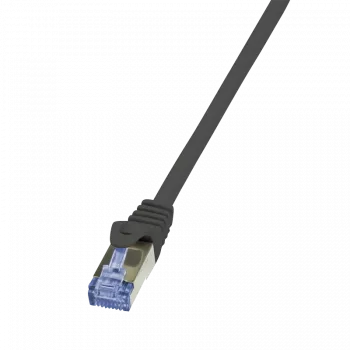 Tīkla kabelis LogiLink CQ4123S RJ-45 Cat7 30 m Melns