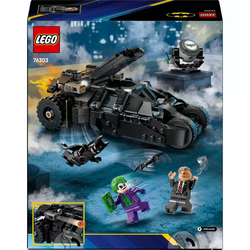 LEGO BATMAN 76303 Betmens Tumbler pret Divseju un Džokeru